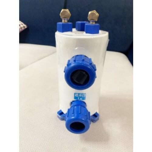 Titanium tube evaporator, heat and cold exchanger, shell and tube evaporator. 0.5HP