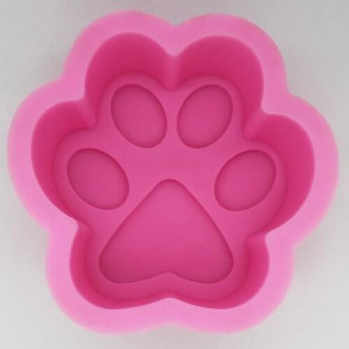 3D large cat claw DIY manual mold plaster mold cake decorative mold silicone mold C1080