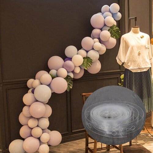 5M/lot Balloons Accessories Balloon Chain Wedding Decoration Birthday Balloons Backdrop Decor Accessories Seal accessories