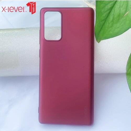 For Samsung Galaxy Note 20 Ultra Phone Case X-level Ultra Thin Soft Tpu Silicone Matte Back Cover For Galaxy Note 20
