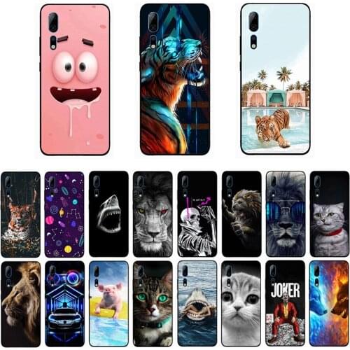 Animal Colorful Case for ZTE Axon 10 Pro case Silicone Soft 6.47" Covers for ZTE Axon 10 Pro A2020 Case Protector Baicvery case