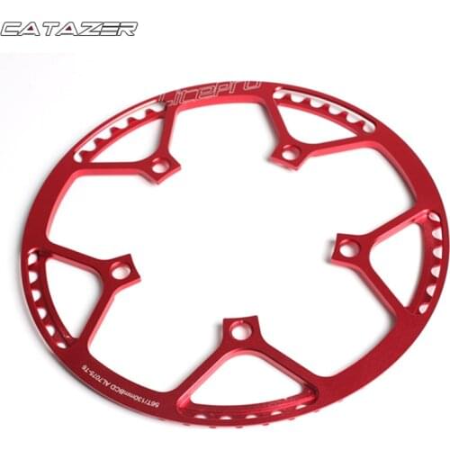 Litepro BMX Folding Bicycle Chainring Ultralight 130BCD 45T 47T 53T 56T 58T A7075 Alloy Round Single Speed Chain wheel Crankset