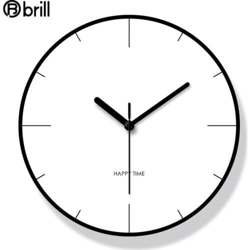 Creative Nordic Wall Clock Modern Design Kitchen Large Clocks Wall Home Decor Silent Living Room Decoration Simple Wall Watch