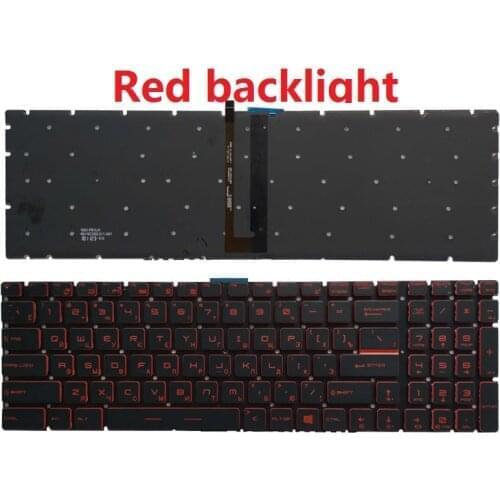 NEW Russian laptop keyboard For MSI GL63 8RE GL63 9SD GL63 9SE RU keyboard RED