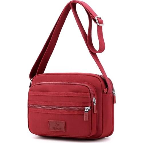 2021 New Womens CrossBody Bag High Quality Girls Shoulder bag Female Messenger Bag Handbag Nylon waterproof Money bag Purses