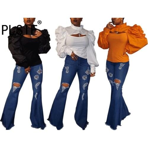 Женские однотонные футболки PLSIF China At AliExpress