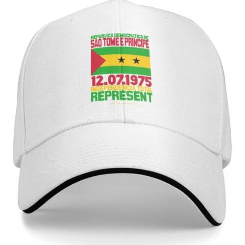 Sao Tome E Principe Essential Promo Mens and Womens casquette Print Anime Baseball sun Novelty caps