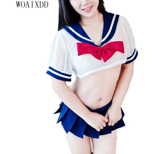 Sexy Lingerie Women School Uniform Student Girl Sexy Babydoll Dress Lingerie Cosplay Fancy Erotic Sexy Costumes Lingerie Hot