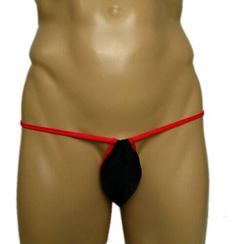 Ens Thongs and G Strings Sexy Men Underwear Penis Pouch Panties Mens Bikini Jockstrap micro men beach contrast color tangas