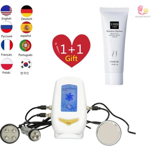 Body Slimming 40K Cavitation Ultrasonic Weight Loss Skin Rejuvenation Beauty Machine Multipolar RF Skin Tighten Anti-wrinkle