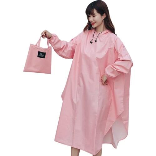 Women Rian Poncho Fashion Unisex Cycling Raincoat Thin And Portable Outdoor