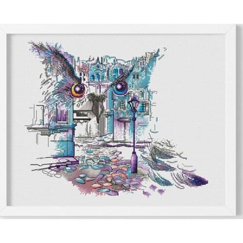 ZZ5343 For Needlework Kit NOT PRINTED Cross stich Painting Set Cross Stitch Kits Cross-stitch Embroidery Set Stitch Kits Cross