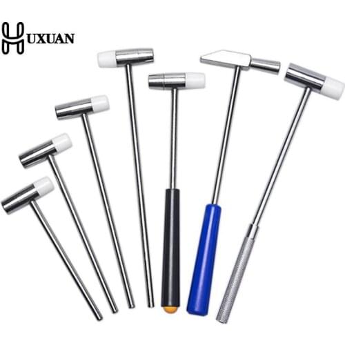 1pc Metal Small Hammers Watch Strap Bracelet Soft And Hard Hammers Convenient Watch Accessories Home Maintenance Tools