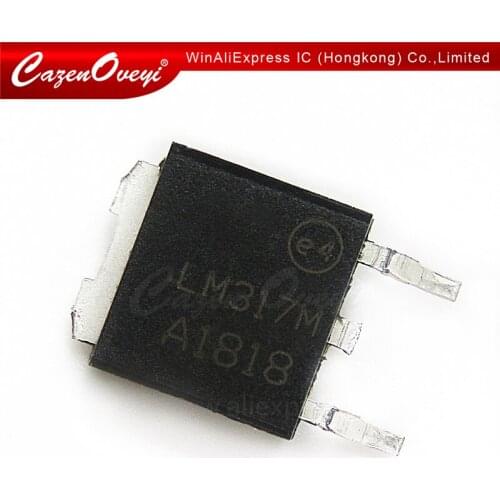 10pcs/lot LM317M LM317 TO252 SOT LM317MDT SMD voltage regulator IC new original In Stock