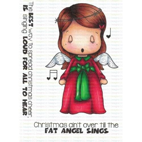 10x8 Angel little girl Ttransparent Clear Stamps Silicone Seals for DIY scrapbooking photo album Card Making