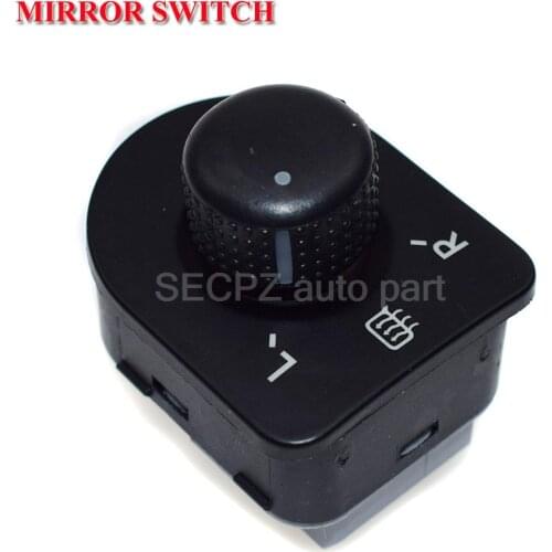 1J1959565F 1Pc Left Side Control Master Adjust Knob Side Mirror Switch Button For VW Jetta Golf Mk4 Beetle Bora Passat 1998-2006