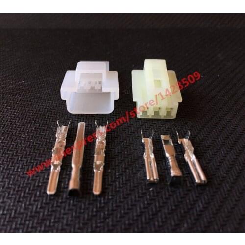 20 Sets Sumitomo 6090-1131 6090-1136 3 Pin Auto Wire Connector Female And Male Electrical Connector With Terminal