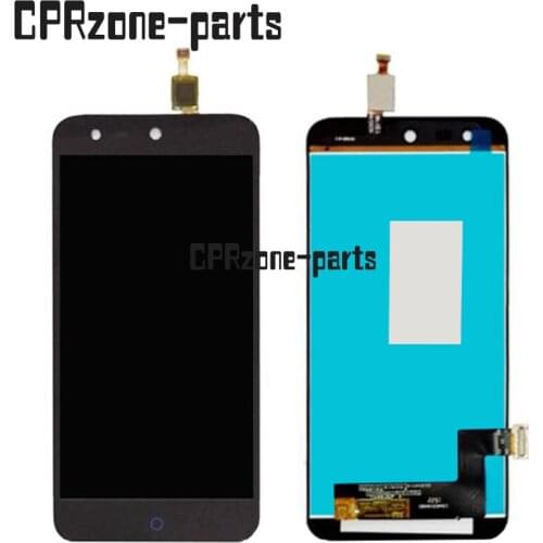 5.0" Black For ZTE Blade X5 D3 T630 LCD Display with Touch Screen Digitizer sensor panel Assembly free shipping