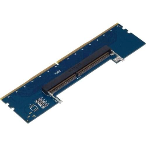 Laptop DDR4 RAM To Desktop Adapter Card Memory Tester SO DIMM To DDR4 Converter Desktop PC Memory Cards Converter Adaptor