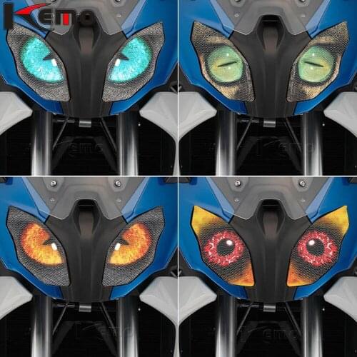 For BMW R1200RS R1200 RS 2015 2016 2017 2018 Motorcycle Accessries 3D Front Fairing Headlight Sticker Guard Head light Stickers