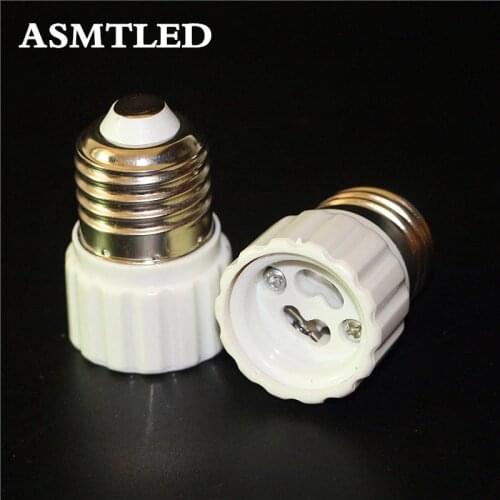 ASMTLED 1Pcs E27 to GU10 Fireproof Material lamp Holder Converters Socket Adapter light Bulb Base Type