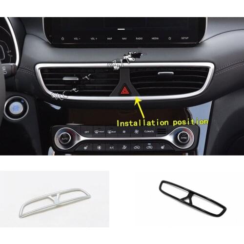 Car Switch Vent Outlet Air Condition Panel Control Trim Frame Lamp Warm Warning Lamp 1pcs For Hyundai Tucson 2019 2020
