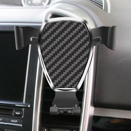 Car Gravity Mobile Phone Holder Car Air Outlet Universal Bracket Car Navigation Support Frame for iPhone Samsung Huawei Xiaomi