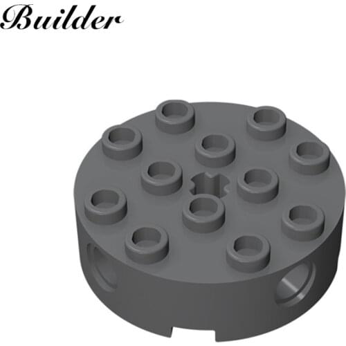 Building Blocks 6222 Brick Round 4x4 DIY Parts 10PCS Compatible All Brands Assembles Particles Education Toys for Children