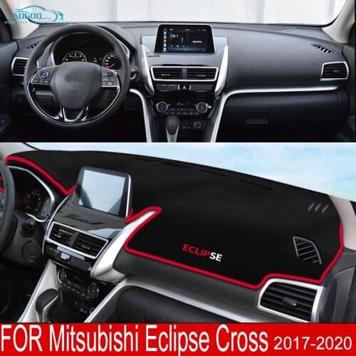 For Mitsubishi Eclipse Cross 2017 2018 2019 Anti-Slip Mat Dashboard Cover Pad Sunshade Dashmat Dash Carpet Car Accessories Rug