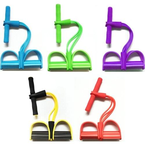 Fitness Sit-Up Pull Rope Tension Resistance Band Abdominal Exercise Equipment Pilates Sport Training Workout Elastic Bands