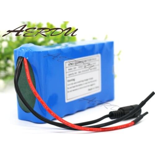 AERDU 7S2P 24V 5Ah 25.9V 29.4V 250watt Lithium-ion battery pack For Electric Unicycles Scooters toys Bicycle ebike light motor