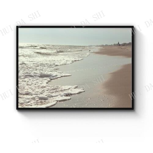 Summer Days Beach Coastal Photograph Wall Art Print Poster or Canvas Artwork