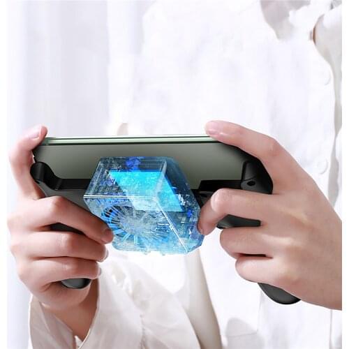 Cooling Gamepad Professional Phone Controller Cooler Fan Hand Grip Holder for PUBG Mobile Games Accessories