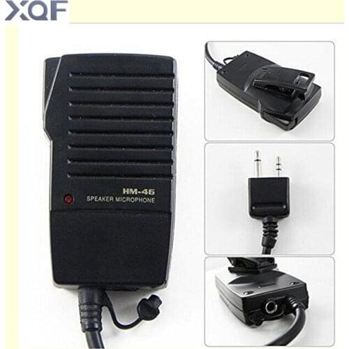 HM-46 Handheld Speaker Mic for ICOM IC-V8 V82 V85 IC-T2H T8A 2AT E90 W32A Radio