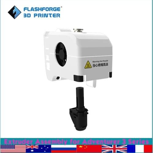 Flashforge Extruder Assembly For Adventurer 3/3C/3Lite 3D Printer Parts Replacement Nozzle Extruder Accessories