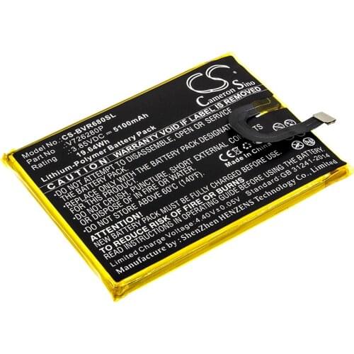 Cameron Sino Mobile SmartPhone Replacement Li-Polymer Battery 5100mAh For V726280P BBK BV6800 Free Tools