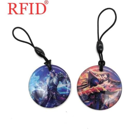 UID 13.56Mhz IC Rewritable Writable Keyfobs RFID Waterproof Keyfob Token Tag Copy Clone Proximity Access Control Card 1pcs