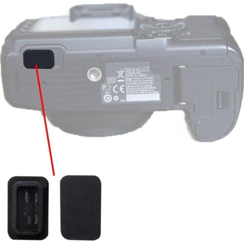 USB Square Plug Bottom Accessory Interface Rubber for canon 5d2 40D 50D 7D Camera Repair