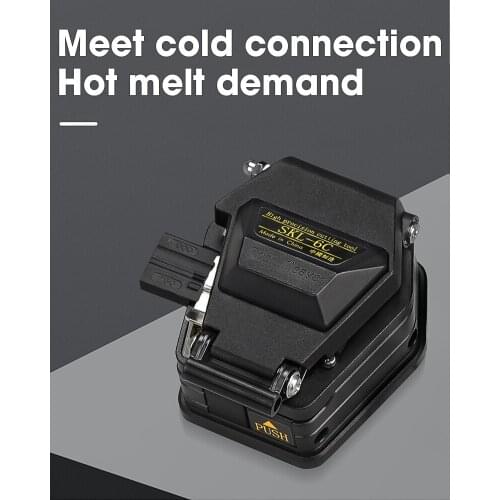 Fiber cleaver SKL-6C cable cutting knife FTTT fiber optic knife tools cutter Fiber Cleavers 16 surface blade