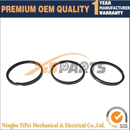 3 set Piston Ring STD for KUBOTA D902