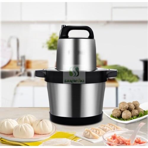 3L 6L 10L Food Chopper Mincer Mixer Blender meat cutter machine dumpling filling maker machine vetetable cutting machine