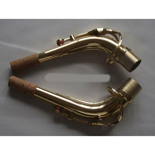 3pcs New Alto saxophone neck 1pc 24mm 1pc24.5mm and1pc23.5mm gold lacquer