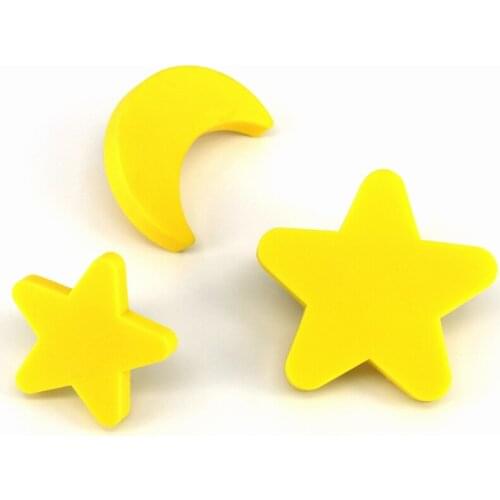 8pcs Soft Rubber Cabinet Drawer Knob Cartoon Wardrobe Handle Furniture Closet Dresser Pulls for Kids Nursery Rooms