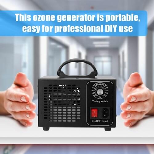 Ozone Machine Generator Air Filter Purifier with Timing Switch Ozonizer Ozonator for Home Car Formaldehyde Ozone Generator