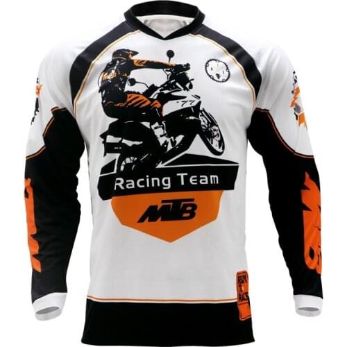 MTB Bike Jersey Woman Motorcycle Mountain Bike Jersey racing t-shirt Downhill Jersey Male breathable Long Sleeve Cycling Clothes