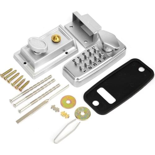 MiNi Mechanical Code Lock Cabinet Indoor Outdoor Door Password Security Coded Lock Password Length: 2-4 Digits