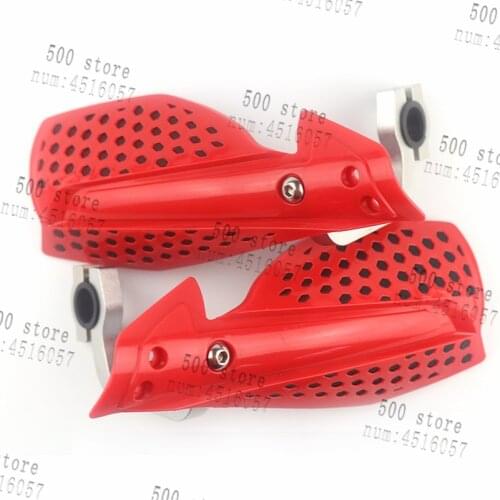 Motorcycle Handguards Hand Guards Protector 22mm Or 28mm For Dirt bike Pit bike KTM Enduro Motocross ATV QUAD red