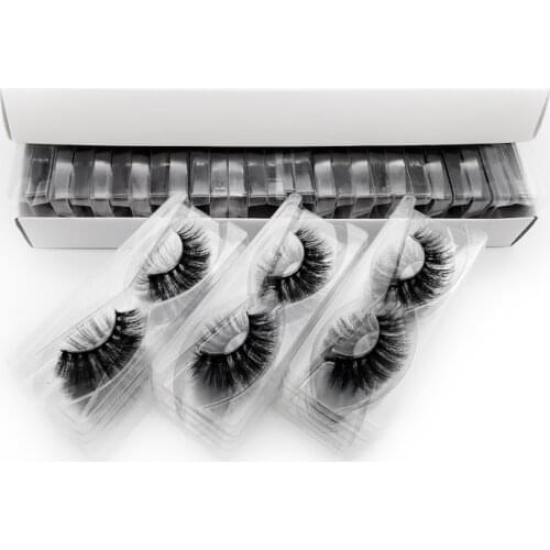 New 20 PCS Lashes In Bulk Mix 3d Mink Lashes Wholesale Eyelashes Natural Mink Eyelashes Wholesale False Eyelashes Makeup Lashes
