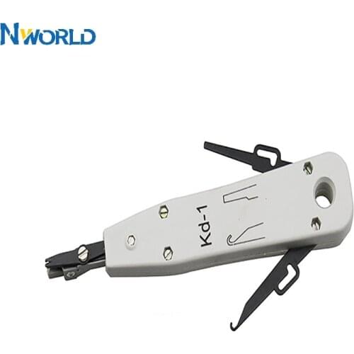 Portable KRONE KD-1 Punch Down Crimping Tools With Sensor Wire Stripper For Rj45 Keystone Telecom Phone Wire RJ11 Network Cable