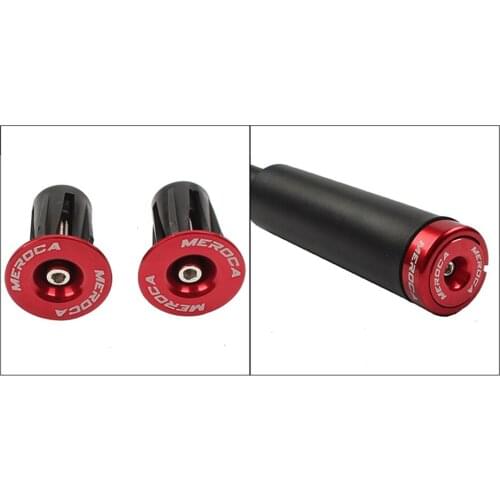 Handlebar Grips Bike Grips Cap Plugs Bar End Cap Plug M4*34mm Road Bike